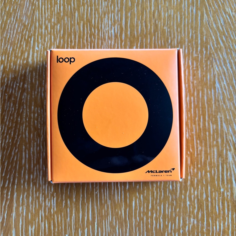 McLaren Orange Earbud Headphones